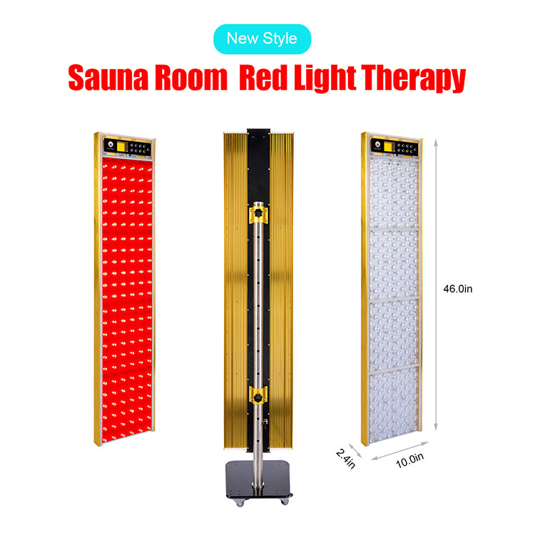 Outdoor Infrared Sauna Room LED Red Light Therapy Panel